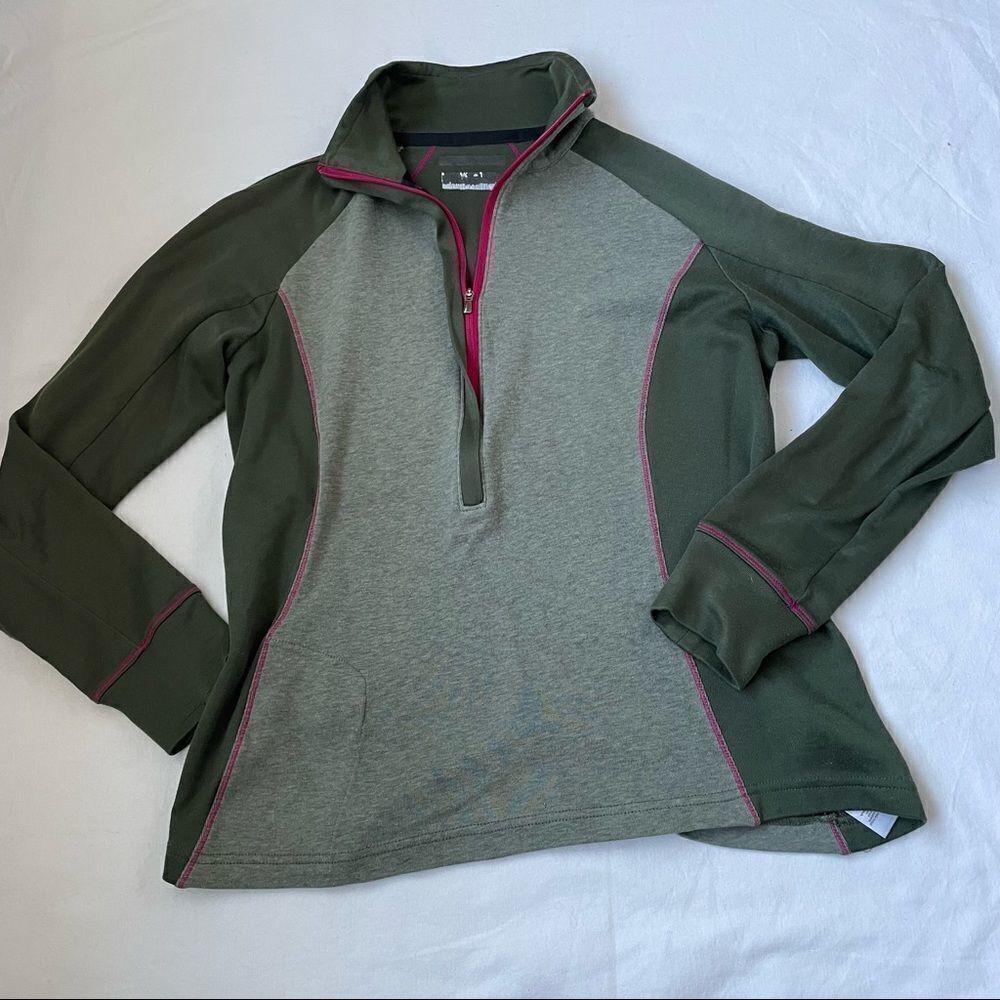 Columbia Army Green Pullover 